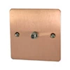 More information on the Flat Classic Brushed Copper Flat Classic Satellite Socket (F Connector)