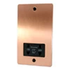 More information on the Flat Classic Brushed Copper Flat Classic Shaver Socket