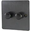 More information on the Flat Classic Old Bronze Flat Classic LED Dimmer and Push Light Switch Combination