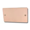 Flat Classic Polished Copper Blank Plate - 1