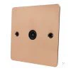 More information on the Flat Classic Polished Copper Flat Classic TV Socket