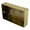 Polished Brass Solid Metal Surface Mount Boxes (Wall Boxes) - 4