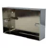 Polished Chrome Solid Metal Surface Mount Boxes (Wall Boxes) - 2