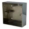 Polished Chrome Solid Metal Surface Mount Boxes (Wall Boxes) - 4