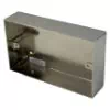 Polished Nickel Solid Metal Surface Mount Boxes (Wall Boxes) - 3