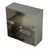 Polished Nickel Solid Metal Surface Mount Boxes (Wall Boxes) - 5