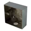 Satin Chrome Solid Metal Surface Mount Boxes (Wall Boxes) - 6