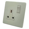 More information on the Textured White Textured (Screwless) Switched Plug Socket