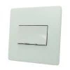 Textured White Retractive Centre Off Switch - 3