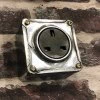 Titan Aluminium Switched Plug Socket - 1