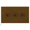 3 Gang Retractive Toggle Switch