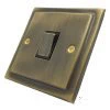 More information on the Victorian Antique Brass Victorian Intermediate Light Switch