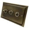 3 Gang 2 Way Toggle Light Switches