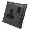 1 Gang - Single 13 Amp Switched Plug Socket