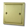 More information on the Victorian Polished Brass Victorian Blank Plate