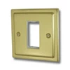 More information on the Victorian Polished Brass Victorian Modular Plate