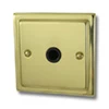 More information on the Victorian Polished Brass Victorian Flex Outlet Plate
