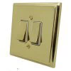 More information on the Victorian Premier Plus Polished Brass (Cast) Victorian Premier Plus Intermediate Switch and Light Switch Combination