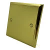 More information on the Victorian Premier Polished Brass Victorian Premier Blank Plate