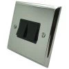 Victorian Premier Polished Chrome Intermediate Switch and Light Switch Combination - 1