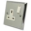 More information on the Victorian Premier Polished Chrome Victorian Premier Switched Plug Socket