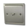 More information on the Victorian Satin Nickel Victorian Satellite Socket (F Connector)
