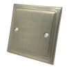 More information on the Victorian Satin Nickel Victorian Blank Plate