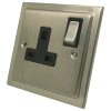 More information on the Victorian Satin Nickel Victorian Switched Plug Socket