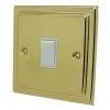 Victorian Classic Polished Brass Light Switch - 1