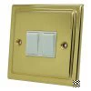 Victorian Classic Polished Brass Light Switch - 3