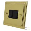 Victorian Classic Polished Brass Light Switch - 2
