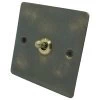 Flat Vintage Aged Intermediate Toggle (Dolly) Switch - 1