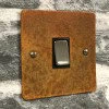 Flat Vintage Rust Light Switch - 3