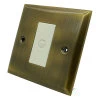 Vogue Antique Brass Time Lag Staircase Switch - 1