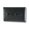 Vogue Hammered Black Toggle (Dolly) Switch - 3
