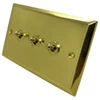 Vogue Polished Brass Toggle (Dolly) Switch - 2