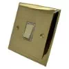 Vogue Polished Brass Light Switch - 3