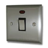 Vogue Satin Stainless 20 Amp Switch - 1