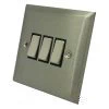 Vogue Satin Stainless Light Switch - 2