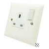 More information on the Vogue White Vogue Switched Plug Socket