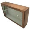 Burnished Copper - Double Metal Clad Surface Mount Wall Box with PVC inner pattress - 35mm Depth