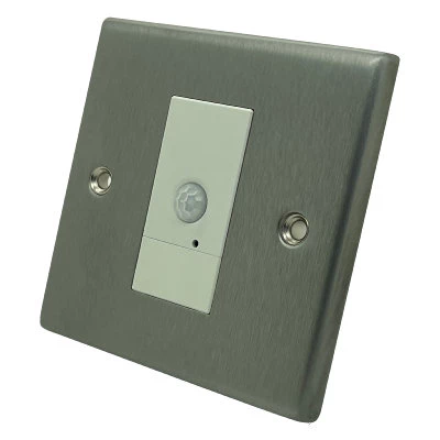 Classical Satin Stainless PIR Switch