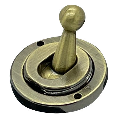 Modular Grid Antique Brass Sockets & Switches