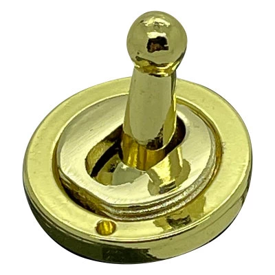 Modular Grid Polished Brass Sockets & Switches