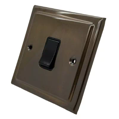 Victorian Bronze Antique Light Switch