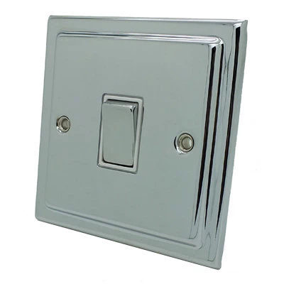 Victorian Polished Chrome Touch Dimmer