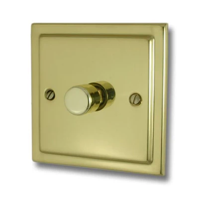 Victorian Classic Polished Brass Intelligent Dimmer