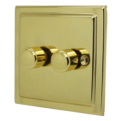 Victorian Classic Polished Brass PIR Switch