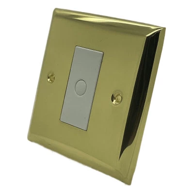 Vogue Polished Brass Time Lag Staircase Switch