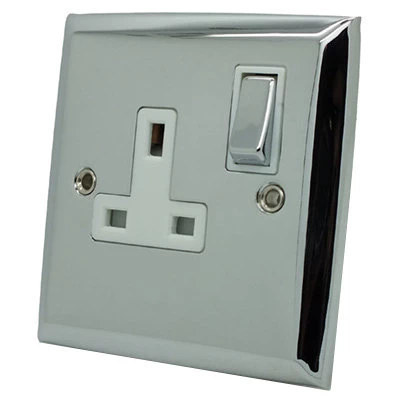 Vogue Polished Chrome Intermediate Toggle (Dolly) Switch